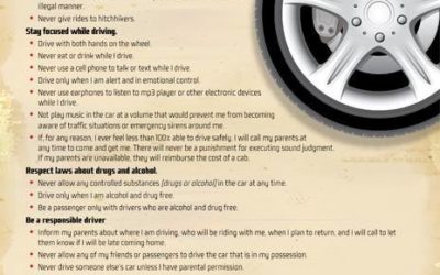 Teen Driving Contract
