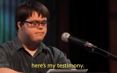 Testimony from a Beautiful Child with Down Syndrome