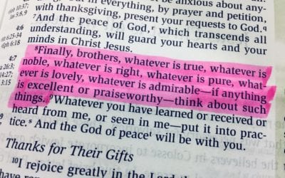 Think about These Things